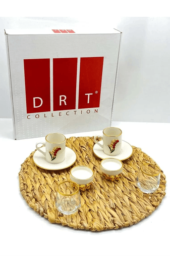 Royaleks Group RT-RYL-H-83015 Collection Kahve Seti Lale Royaleks-Drt-6060-5