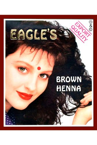 Royaleks RT-RYL-5HMH10280-1246 Eagle's Orijinal Hint Kınası Saç Boyası Kahverengi - Brown Henna