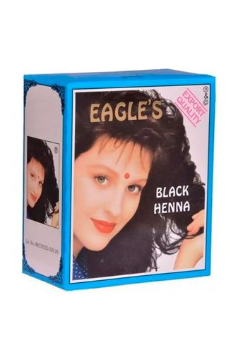 Royaleks RT-RYL-5HMH10281-1696 Eagle's Orijinal Hint Kınası Saç Boyası Siyah - Black Henna