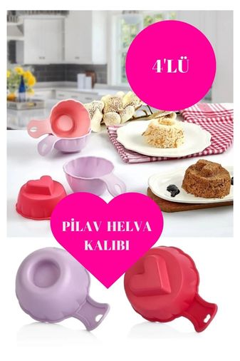 Royaleks RT-RYL-6HMM20001 Pratik Pilav Ve Tatlı Kalıbı 4 Adet Pilav Ve Tatlı Şekillendirici