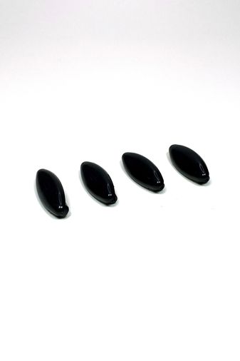 Royaleks RT-RYL-HMR10106 4 Adet Plastik Çengelli Eşarp Ve Şal İğnesi Siyah 4 Cm