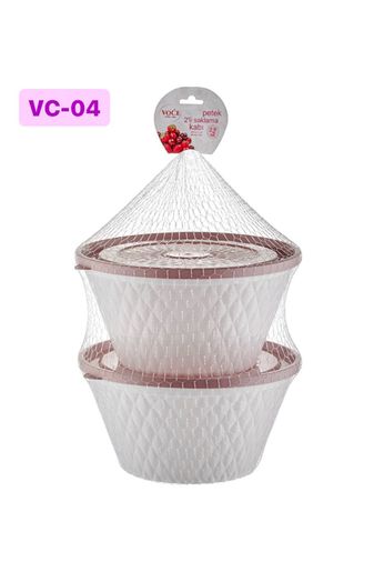 Royaleks RT-RYL-HMR10838 Petek İkili Saklama Kabı 2 Lt Vc-04