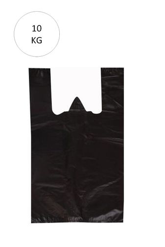 Royaleks RT-RYL-HMR11020 Siyah Atlet Poşet Küçük Boy 25X45 Cm Takriben 1.110 Adet 10 Kg