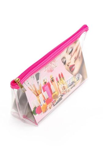 Royaleks RT-RYL-HMR14674 Jolly Tekli Orta Boy Şeffaf Makyaj Çantası 25Cmx12Cmx8Cm