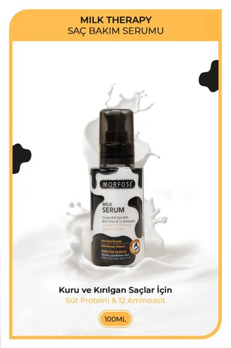 Royaleks RT-RYL-HMR24337 Milk Therapy Kremsi Saç Serum 100 Ml - Onarıcı Bakım - Mrfs