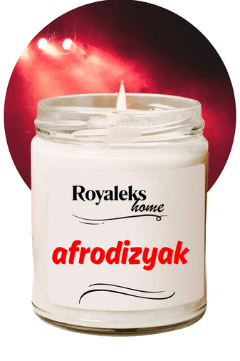 Royaleks RT-RYL-HMR24431 Doğal Özel Seri Kokulu Dekoratif Kavanoz Mum 210 Cc - Afrodizyak - Ryl