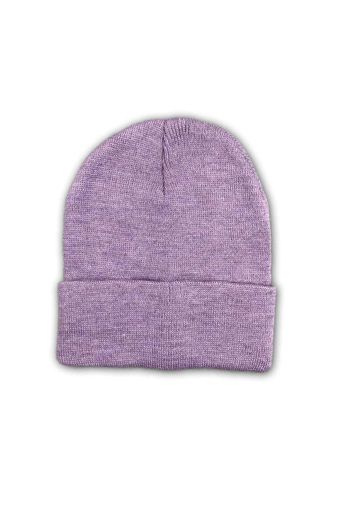 Royaleks RT-RYL-YLDBRB1005 Unisex Basic Düz Katlamalı Bere Lila