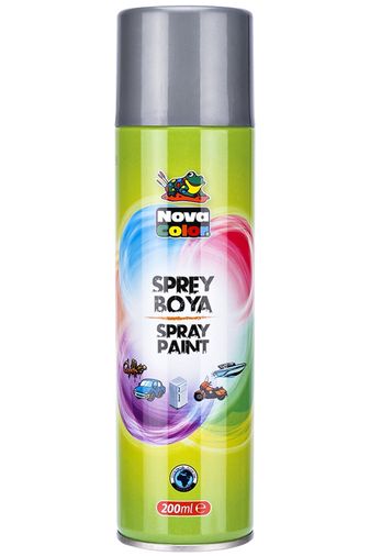 RT-RYL-HMR12916 Nova Color Sprey Boya 200 Ml Gümüş