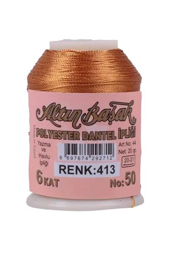 RT-RYL-HMR16731-1 Altınbaşak Oya Ve Dantel İpi 20 Gr - Royaleks - No: 413