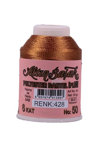RT-RYL-HMR16736-1 Altınbaşak Oya Ve Dantel İpi 20 Gr - Royaleks - No: 428