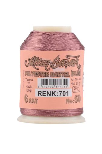 RT-RYL-HMR16793-1 Altınbaşak Oya Ve Dantel İpi 20 Gr - Royaleks - No: 701