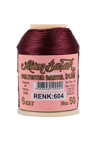 RT-RYL-HMR16794-1 Altınbaşak Oya Ve Dantel İpi 20 Gr - Royaleks - No: 604