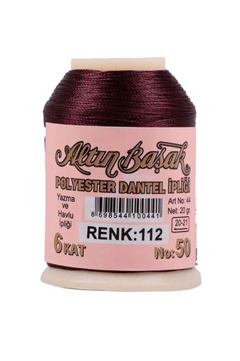 RT-RYL-HMR16795-1 Altınbaşak Oya Ve Dantel İpi 20 Gr - Royaleks - No: 112