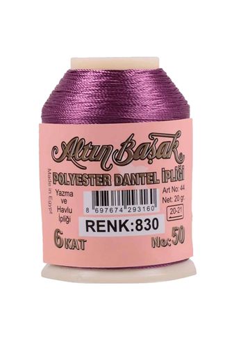 RT-RYL-HMR16807-1 Altınbaşak Oya Ve Dantel İpi 20 Gr - Royaleks - No: 830