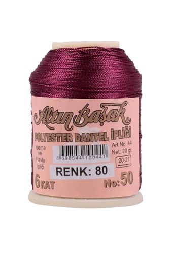 RT-RYL-HMR16808-1 Altınbaşak Oya Ve Dantel İpi 20 Gr - Royaleks - No: 080
