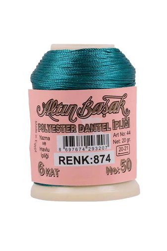 RT-RYL-HMR16844-1 Altınbaşak Oya Ve Dantel İpi 20 Gr - Royaleks - No: 874