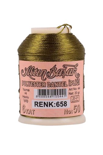 RT-RYL-HMR16867-1 Altınbaşak Oya Ve Dantel İpi 20 Gr - Royaleks - No: 658