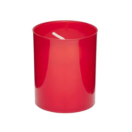 Rubin Licht SR12064227 Rubinlicht Korumalı Yanan Kırmızı No:40 4'lü Mum