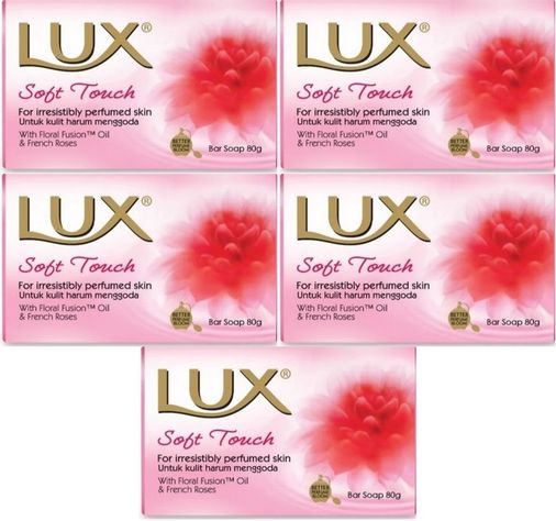 Sabun 80GR Soft Touch (Yumuşak Dokunuş) (5 Li Set)