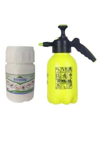 Safa Tarım ew50 Bermuda Ew 50Ml/ Akrep Kene Sinek Kırkayak Ilacı/2Lt Ilaçlama Pomp