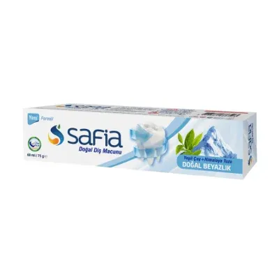 Safia Diş Macunu Yeşil Çay + Himalaya Tuzu 75 Gr