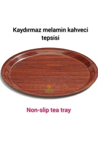 SAFİR ÇAY KAZANLARI 28012025kahverengimelaminkaydırmaztepsi Kahveci Tepsisi Melamin Kahverengi Kahveci Tepsisi 37 Cm Ebatlı Yuvarlak Kaydırmaz Kahverengi Safir