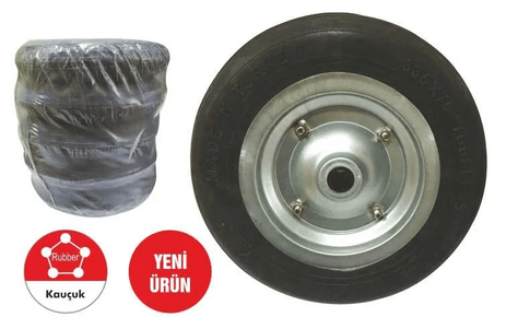 Sait Demirci Tkr 001 El Arabası Tekeri Dolgu Teker Burçlu