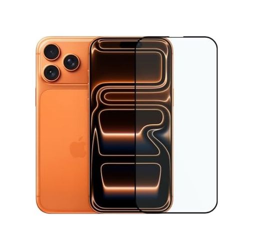 Sale 131613834 Tam Kaplayan Parmak İzi Bırakmayan Safir Ekran Koruyucu Cam, İphone 17 Pro Max İle Uyumlu