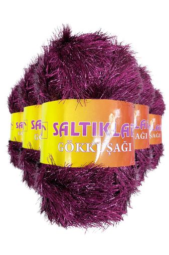 SALTIKLAR RT-RYL-4-5ARSLGK86 5 Adet Gökkuşağı El Örgü İpi Yünü 86