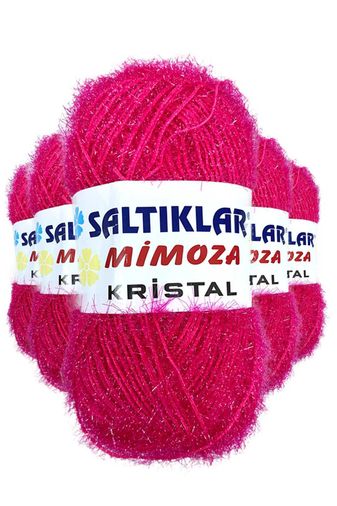 SALTIKLAR RT-RYL-5ARSLMK21 5 Adet Mimoza Kristal Işıltılı Şal Patik Yelek İpi 21