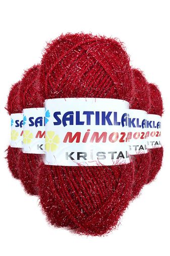 SALTIKLAR RT-RYL-5ARSLMK24 5 Adet Mimoza Kristal Işıltılı Şal Patik Yelek İpi 24