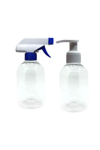 Sampex 8697431721787 Boş Fısfıs Sprey Şişe 500 Ml 1 Adet 500 Ml 1 Adet Sabunluk Şişe Şeffaf [Kimyasala Dayanıklı]
