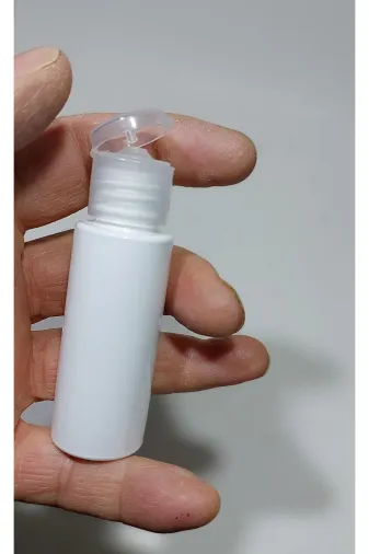 Sampex 869743174192 10 Adet Beyaz Filtop Kapaklı Oda Kokusu,kolonya Şişesi Shot Şişesi Küçük Cep Tipi Kapaklı 10X30Ml