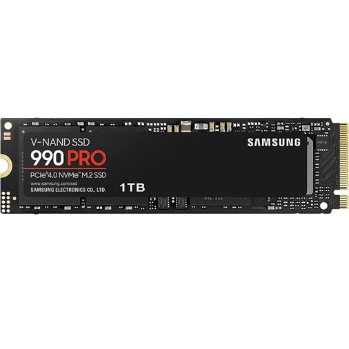 Samsung 990 Pro 1TB M.2 NVMe SSD (7450/6900 MB/s)