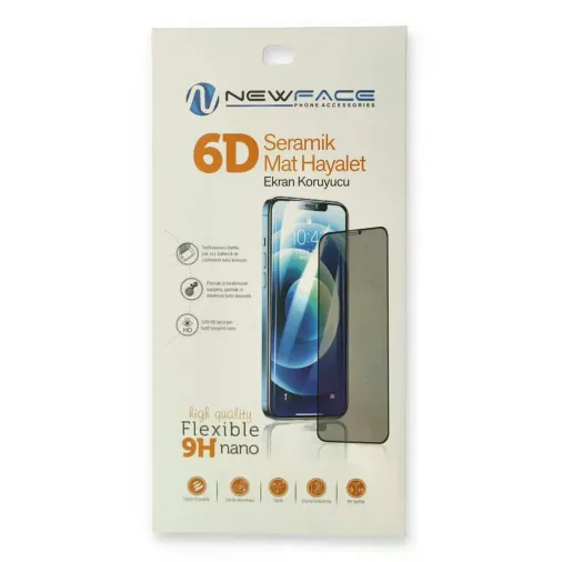 Samsung Galaxy A02s 6d Mat Seramik Hayalet Nano Ekran Koruyucu