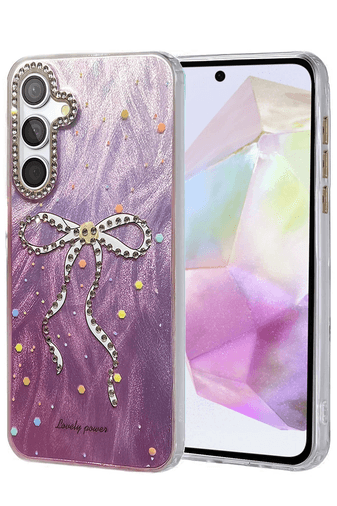 Samsung Galaxy A35 5G Kılıf Blade Aynalı Desenli Kapak - Desen 1
