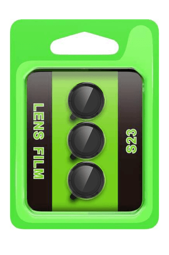 Samsung Galaxy S23 Raze Metal Kamera Lens - Siyah