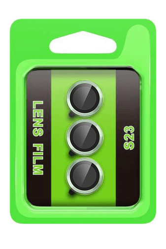 Samsung Galaxy S23 Raze Metal Kamera Lens - Yeşil