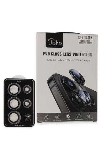 Samsung Galaxy S24 Ultra PVD Metal Kamera Lens - Derin Mor
