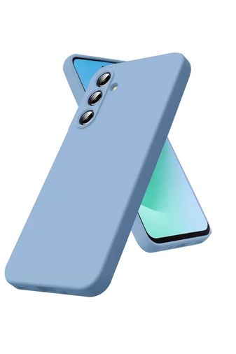 Samsung Galaxy S25 FE Nano içi Kadife Silikon - Mavi