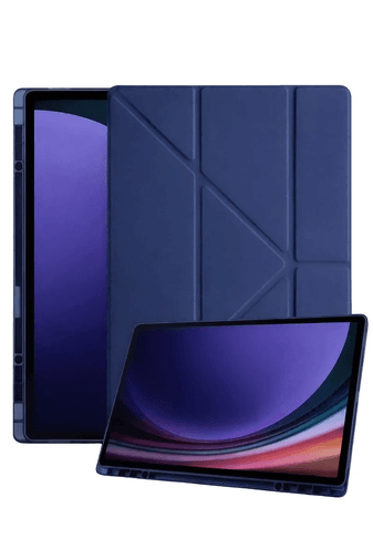 Samsung Galaxy Tab A11 Kalemlikli Mars Tablet Kılıfı - Lacivert