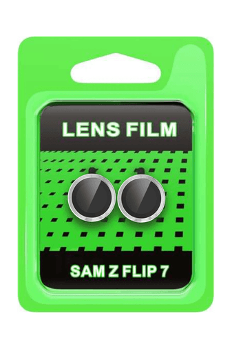 Samsung Galaxy Z Flip 7 Raze Metal Kamera Lens - Gümüş