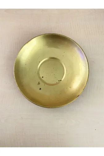 SANAT TACİRİ 2 Antika Pirinç Tabak Pirinç Kase