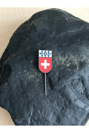 SANAT TACİRİ 45KR75G12 1 Adet Vintage İsviçre Rozet Metal Rozet