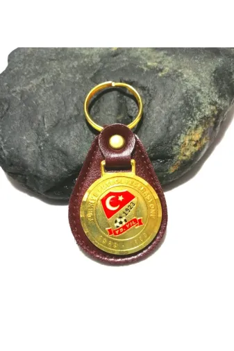 SANAT TACİRİ 497286095 Kutusunda Türkiye Futbol Federasyonu Anahtarlık Tff 1923
