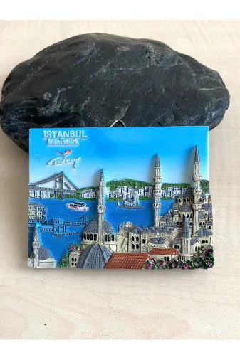 SANAT TACİRİ 80589303R İstanbul Minyatürk Duvar Süsü Porselen Duvar Süsü