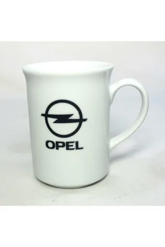 SANAT TACİRİ EK3563255 Opel Marka Porselen Kupa - Çay Kahve Fincanı