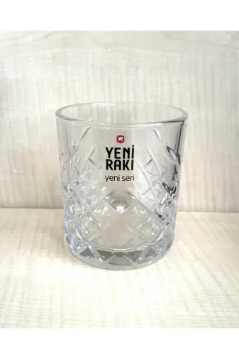 SANAT TACİRİ EK5673B25 Koleksiyonluk 1 Adet Uzun Demleme Rakisi Viski Bardaği