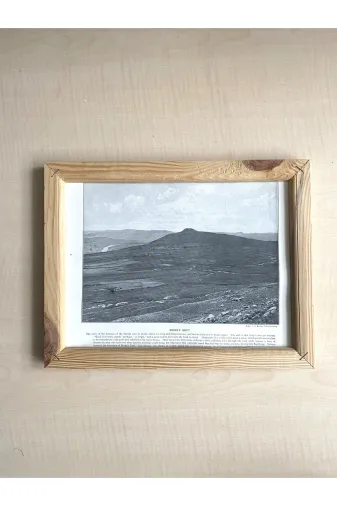 SANAT TACİRİ EK56FS4310 Camsiz Çift Tarafli Ahşap Çerçeveli Dijital Baski Resim Tablo Rorke's Drift Ve The Residency