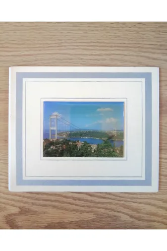 SANAT TACİRİ EK56YR9227 1975 İstanbul Boğaziçi Köprüsü Türkiye^nin Tarihi Ve Doğal Güzellikleri Kartlari